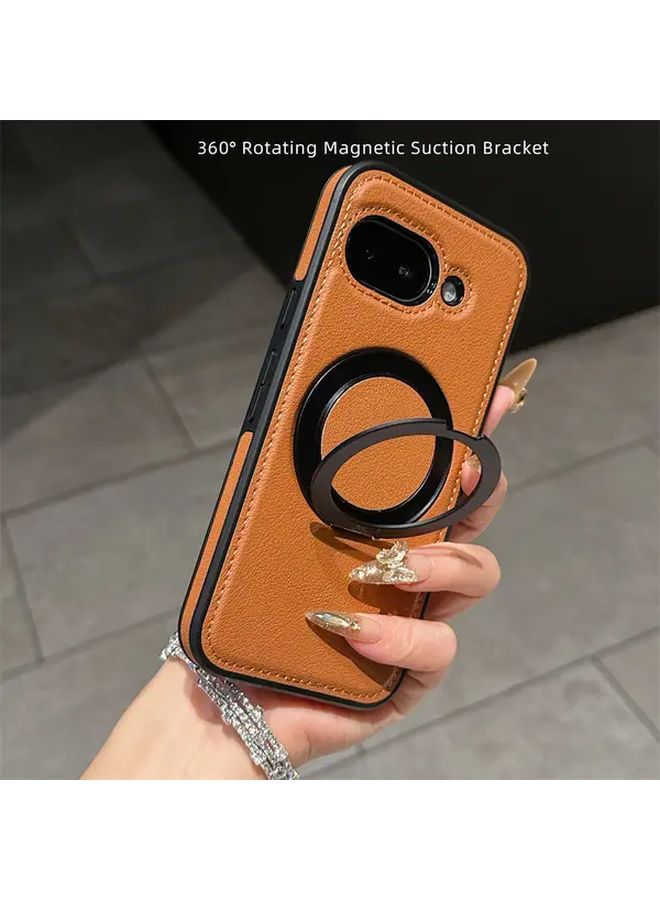 Magnetic 360 Rotating Stand Shockproof Case For Google Pixel 9 Pro XL Black - Image 1